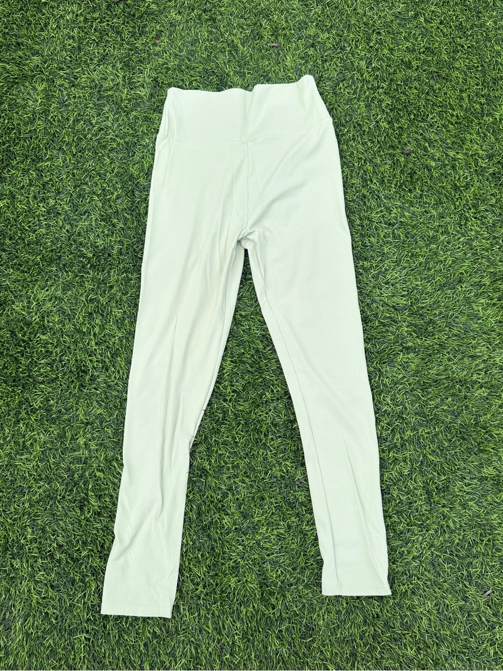 High-Rise Mint Green Women’s Leggings